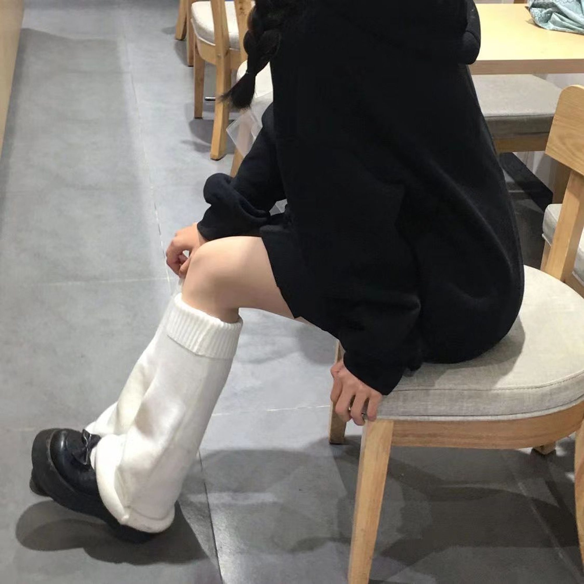 Flared Knitted Streetwear Leg Warmers | QF-110